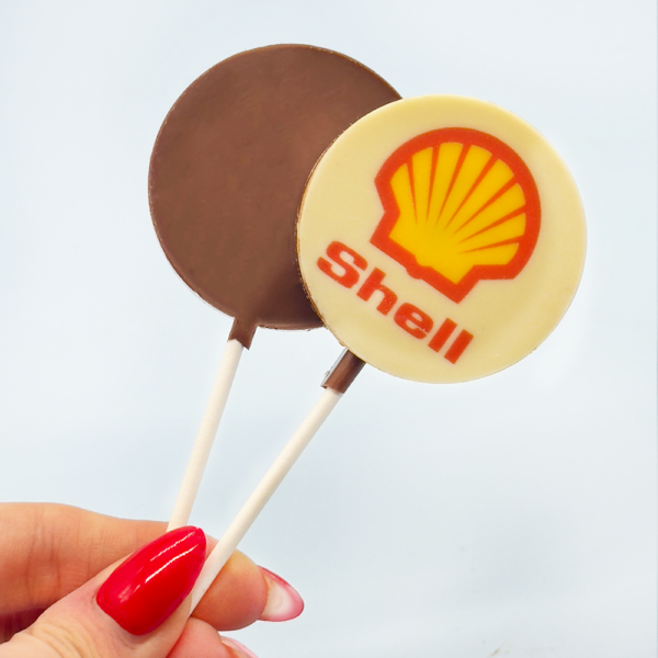 4 Corporate Chocolate Lollies