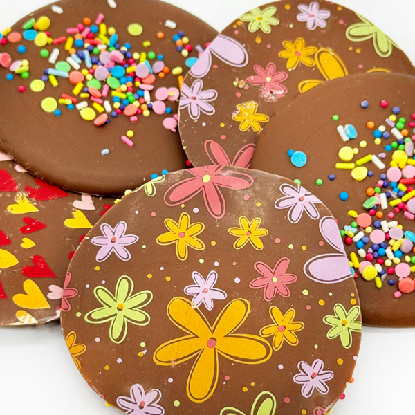 Giant Decorated Mothers Day Chocolate Buttons - Image 2