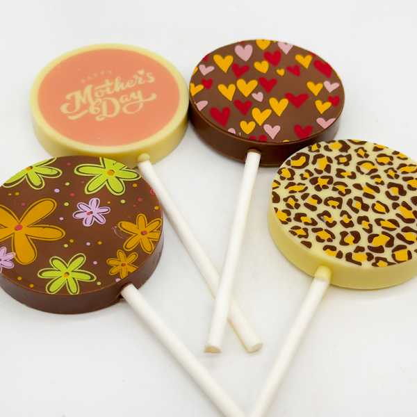 4 Mothers Day Chocolate Lollies